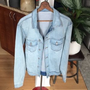 Mugsy Men’s Light Wash Denim Jacket